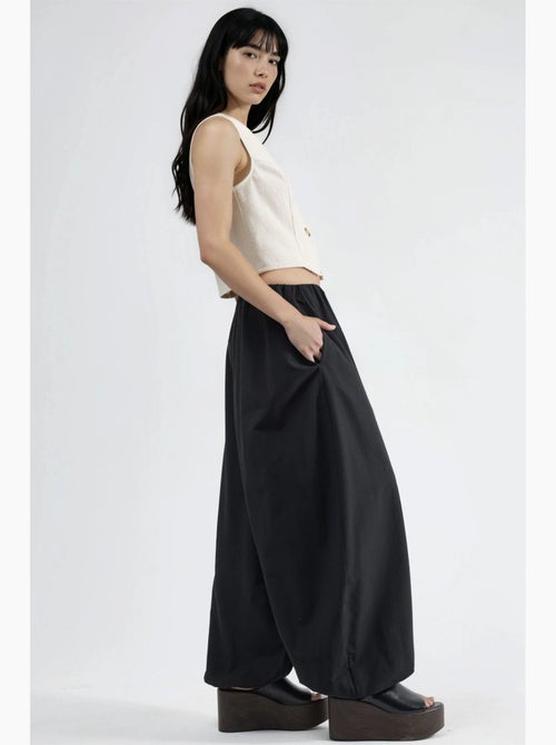Pantalon à jambes larges busem - Kiabi Pantalon à jambes larges busem - Kiabi
