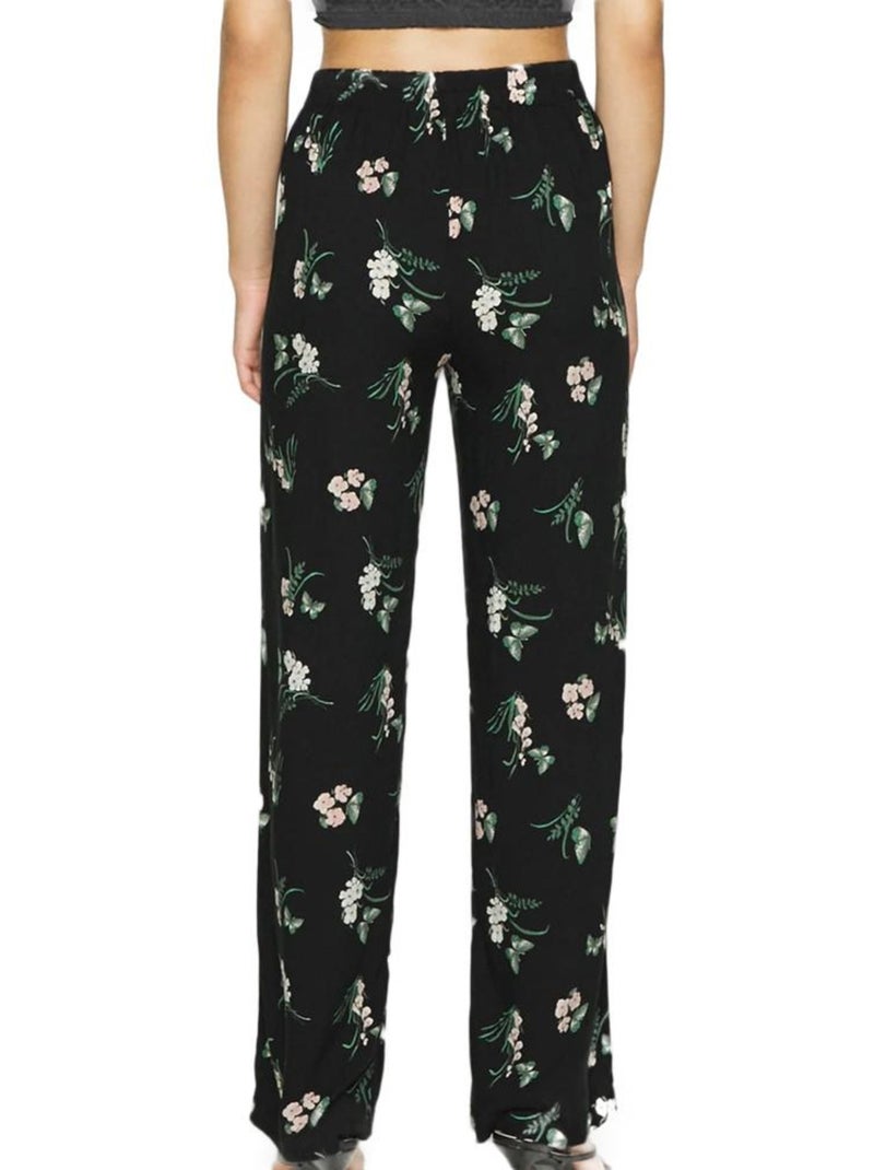 Pantalon à Motifs Femme Vero Moda Noir - Kiabi
