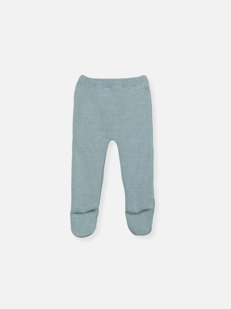 Pantalon à Pieds Chat Vert - Kiabi