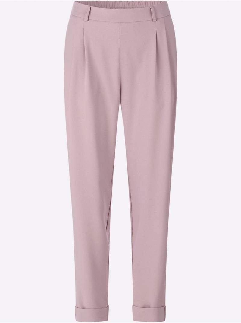Pantalon à Pinces à Porter Ensemble Ou Séparément Pour Un Style Parfait - Taille Standard - Witt Mauve - Kiabi