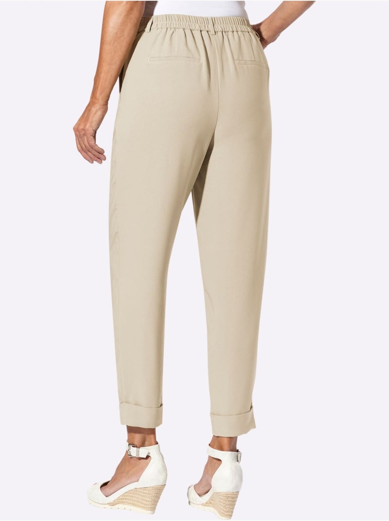 Pantalon à Pinces à Porter Ensemble Ou Séparément Pour Un Style Parfait - Taille Standard - Witt Sable - Kiabi