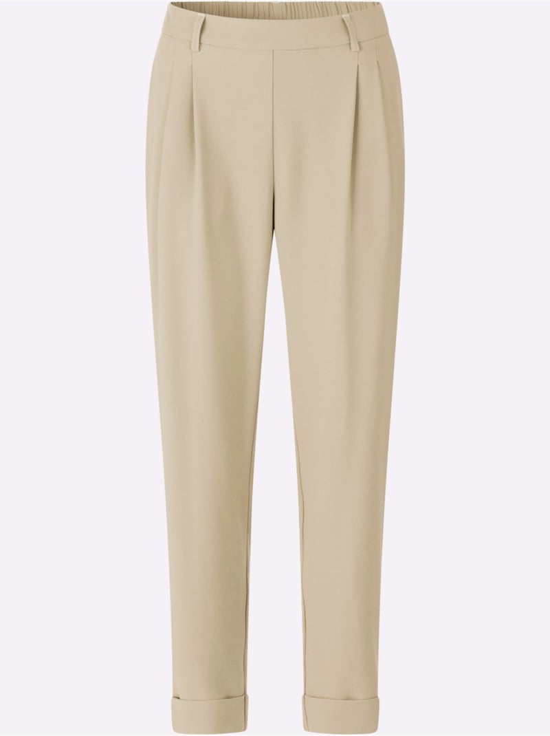 Pantalon à Pinces à Porter Ensemble Ou Séparément Pour Un Style Parfait - Taille Standard - Witt Sable - Kiabi