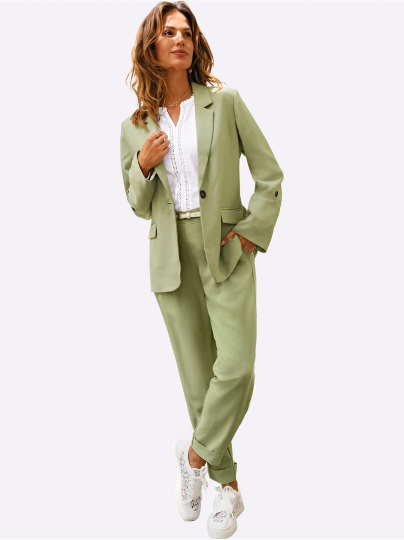Pantalon à Pinces à Porter Ensemble Ou Séparément Pour Un Style Parfait - Taille Standard - Witt Vert - Kiabi