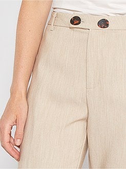 Pantalon à pinces - Kiabi