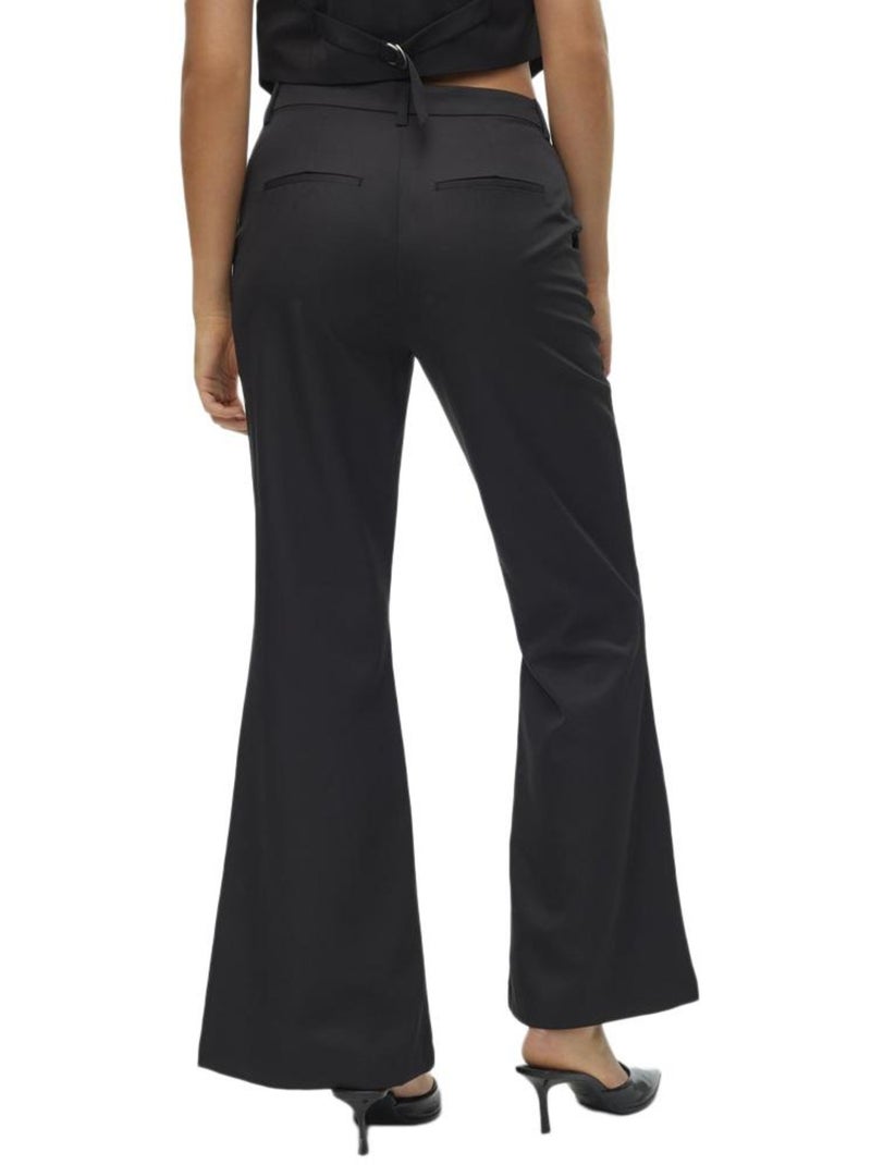 Pantalon à Pinces Femme Vero Moda Noir - Kiabi