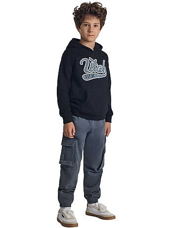 Pantalon à poches motif/style badge - minoti