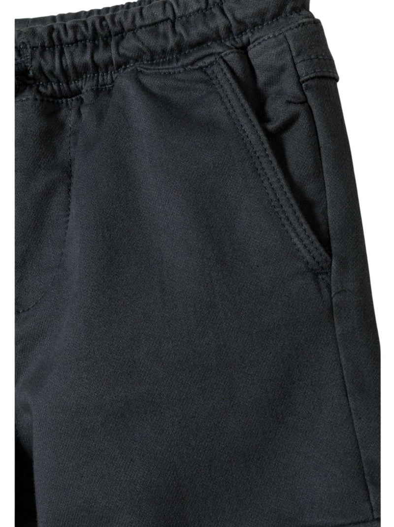 Pantalon à poches motif/style badge - minoti Bleu - Kiabi