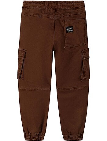 Pantalon à poches motif/style badge - minoti