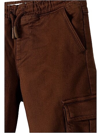 Pantalon à poches motif/style badge - minoti