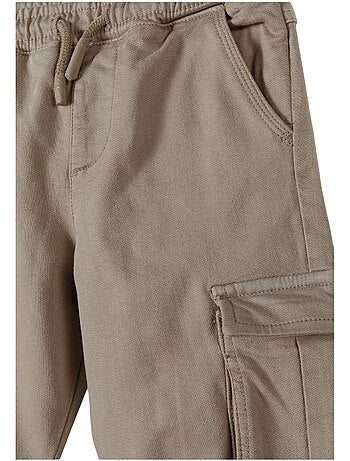 Pantalon à poches motif/style écusson - minoti