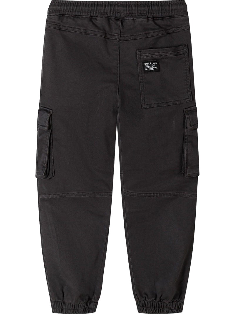 Pantalon à poches motif/style uni - minoti Gris - Kiabi