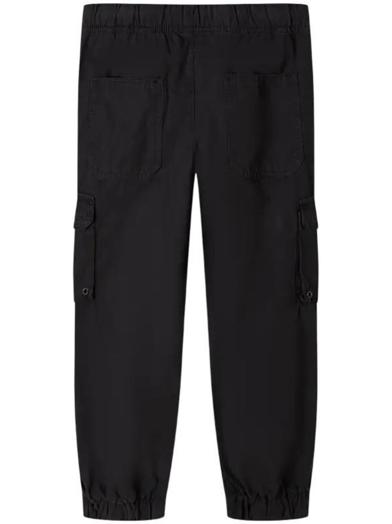 Pantalon à poches motif/style uni - minoti Noir - Kiabi