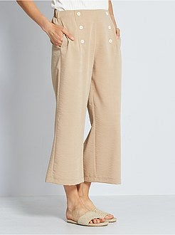Pantalon à pont - Kiabi