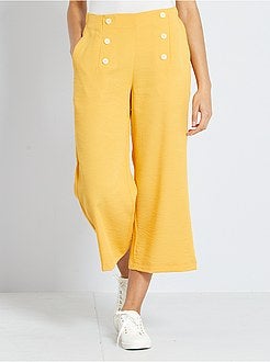 Pantalon à pont - Kiabi