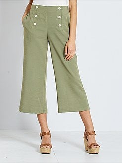 Pantalon à pont - Kiabi