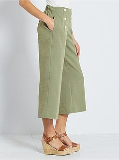 Pantalon à pont - Kiabi