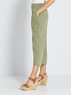 Pantalon à pont - Kiabi