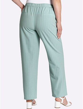 Pantalon à Rayures - Taille Standard - Sheego