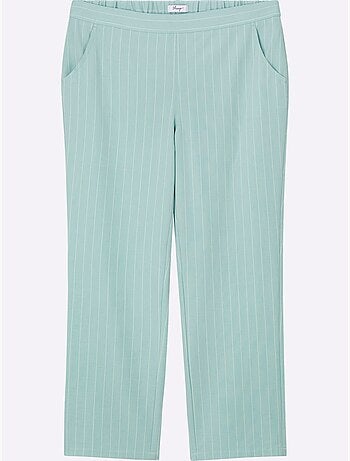 Pantalon à Rayures - Taille Standard - Sheego