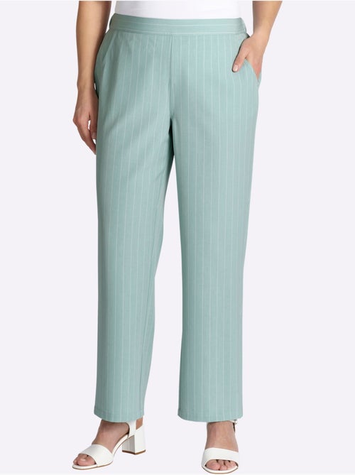 Pantalon à Rayures - Taille Standard - Sheego - Kiabi Pantalon à Rayures - Taille Standard - Sheego - Kiabi