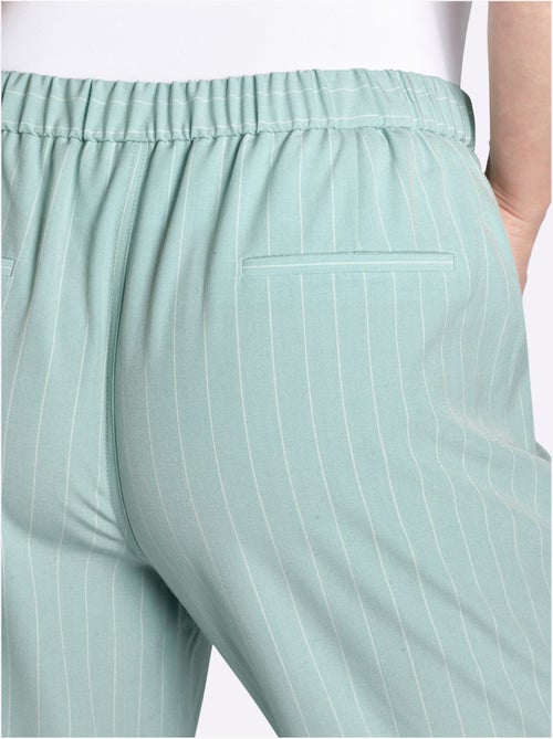Pantalon à Rayures - Taille Standard - Sheego - Kiabi Pantalon à Rayures - Taille Standard - Sheego - Kiabi