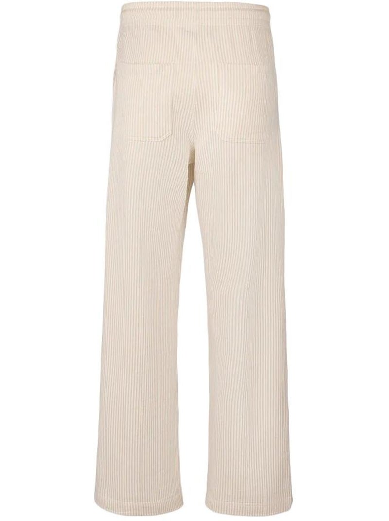 Pantalon à Rayures Femme Teddy Smith Beige - Kiabi