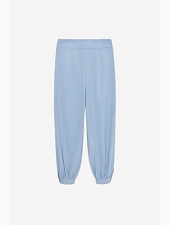 Pantalon à rayures, taille haute et jambe large dilvin
