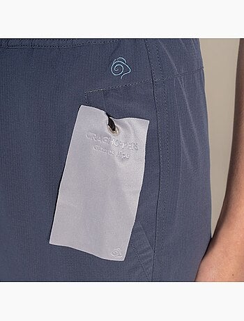 Pantalon à taille haute élastiquée lola - craghoppers