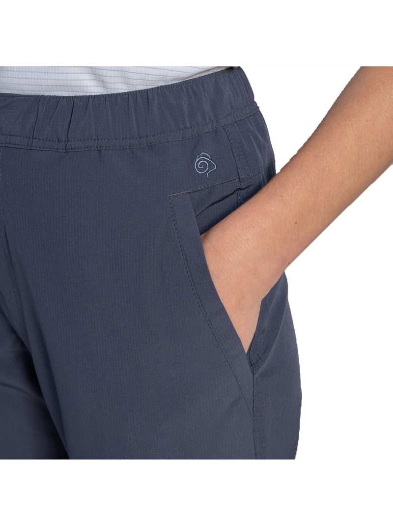 Pantalon à taille haute élastiquée lola - craghoppers Gris Gris anthracite - Kiabi