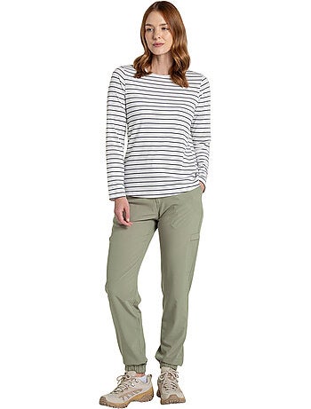 Pantalon à taille haute élastiquée lola - craghoppers