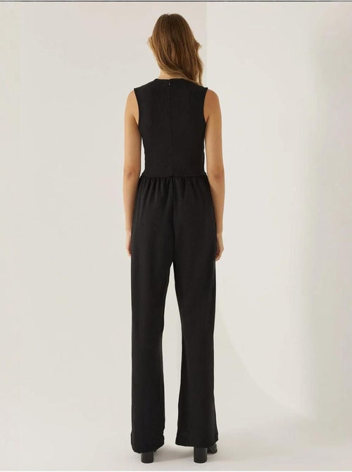 Pantalon à Taille Haute et Jambe Large Plissée - Kiabi