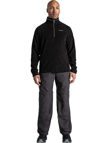 Pantalon à taille haute semi-élastiquée 2-en-1 kiwi - craghoppers