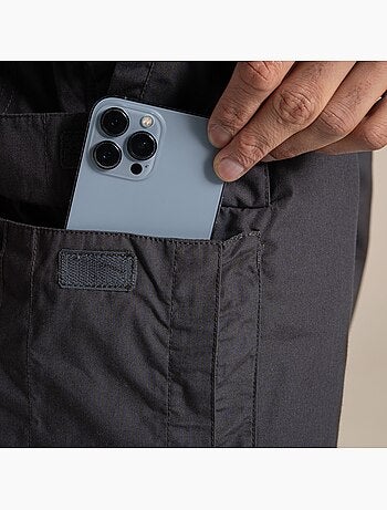 Pantalon à taille haute semi-élastiquée 2-en-1 kiwi - craghoppers