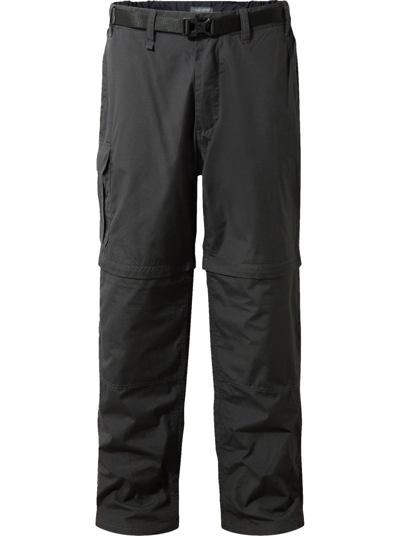 Pantalon à taille haute semi-élastiquée 2-en-1 kiwi - craghoppers Gris Gris anthracite - Kiabi