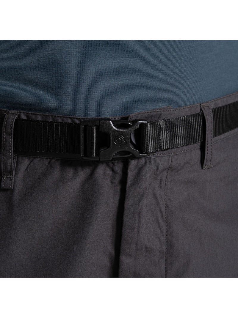 Pantalon à taille haute semi-élastiquée 2-en-1 kiwi - craghoppers Gris Gris anthracite - Kiabi