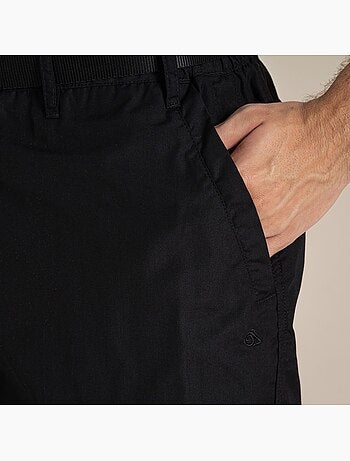 Pantalon à taille haute semi-élastiquée 2-en-1 kiwi - craghoppers