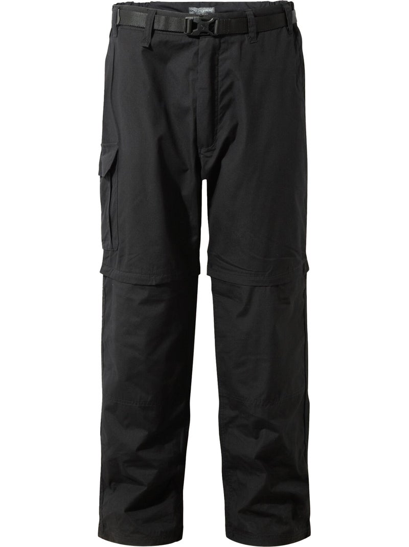 Pantalon à taille haute semi-élastiquée 2-en-1 kiwi - craghoppers Noir - Kiabi