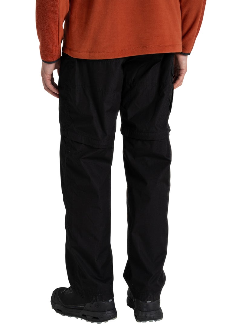 Pantalon à taille haute semi-élastiquée 2-en-1 kiwi - craghoppers Noir - Kiabi