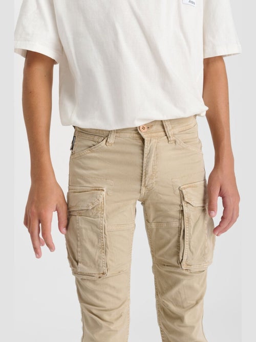 Pantalon AARAN cargo 'Le Temps Des Cerises' - Kiabi