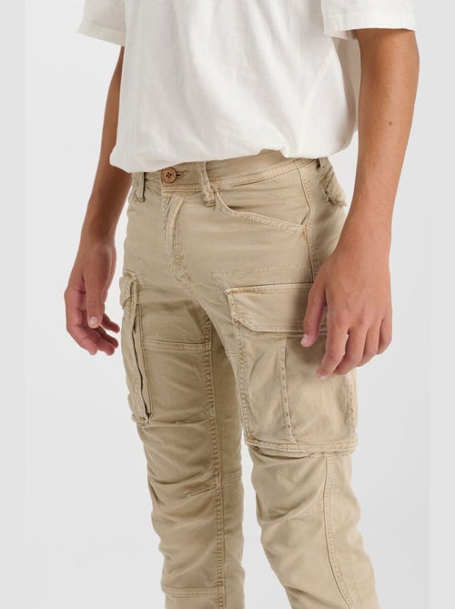 Pantalon AARAN cargo 'Le Temps Des Cerises' - Kiabi