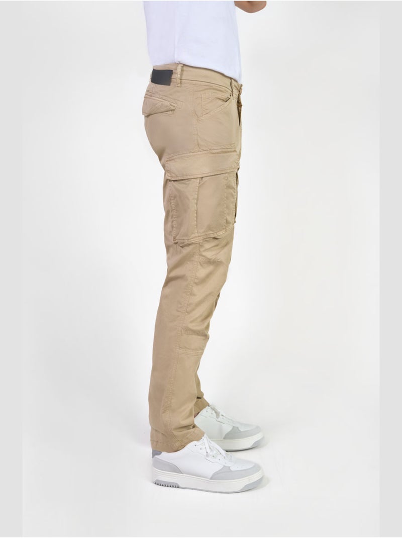 Pantalon AARON cargo 'Le Temps Des Cerises' Beige - Kiabi
