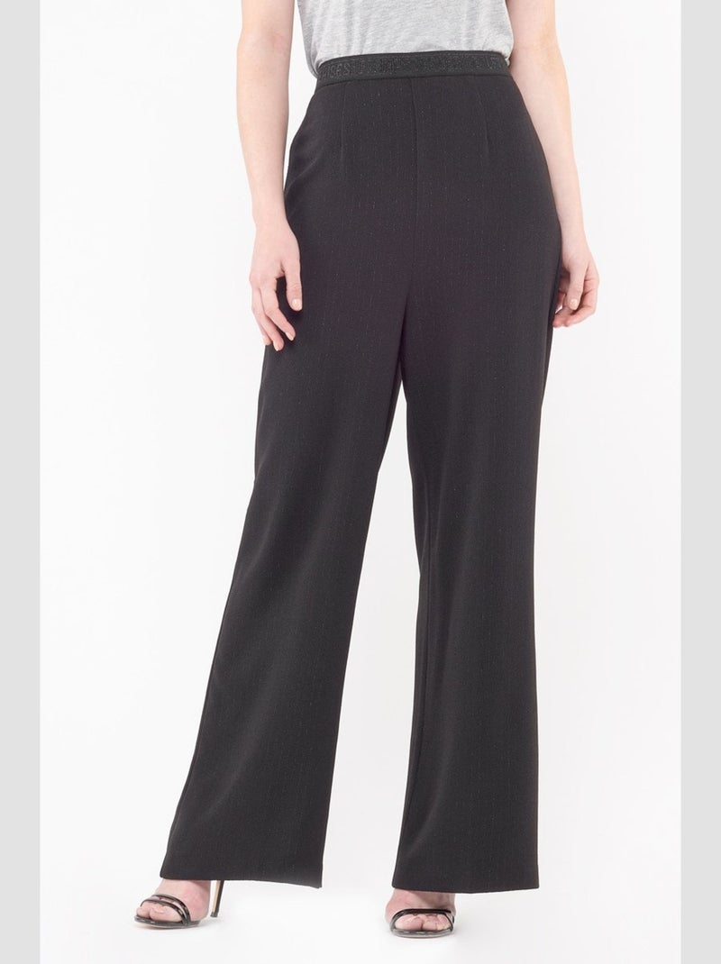 Pantalon Aba 'Le Temps Des Cerises' Noir - Kiabi
