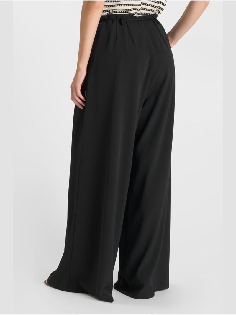 Pantalon ADELA loose, large 'Le Temps Des Cerises' Noir - Kiabi