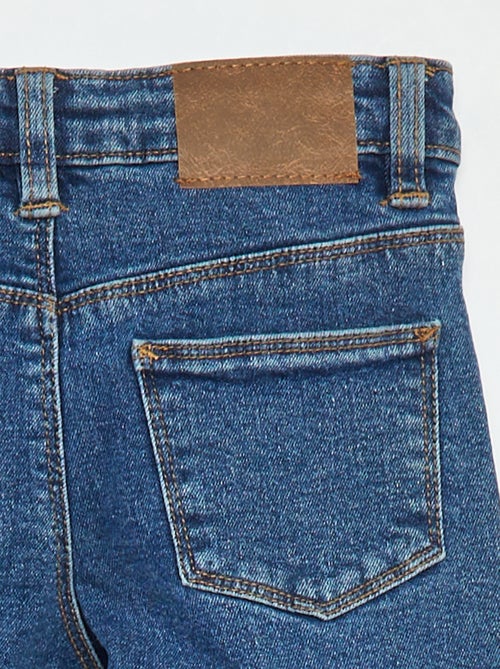 Pantalon ajustée avec poches à rabat - coupe + confortable - Kiabi