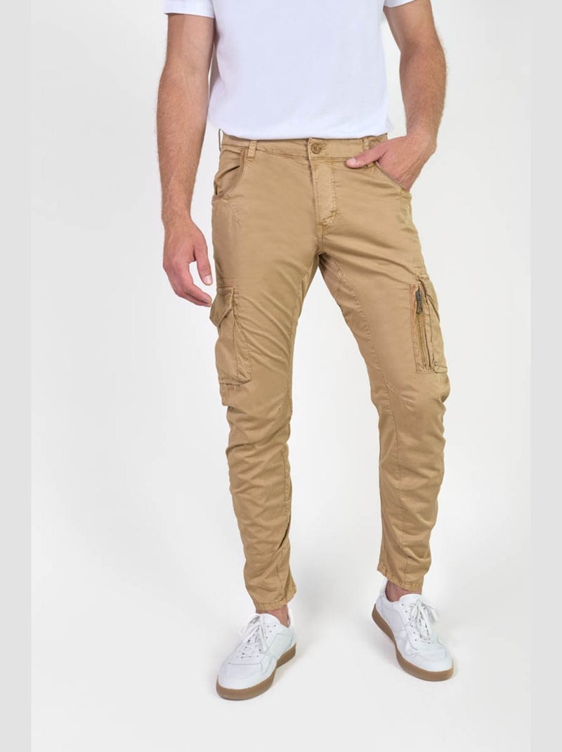Pantalon ALBAN cargo 'Le Temps Des Cerises' Beige - Kiabi