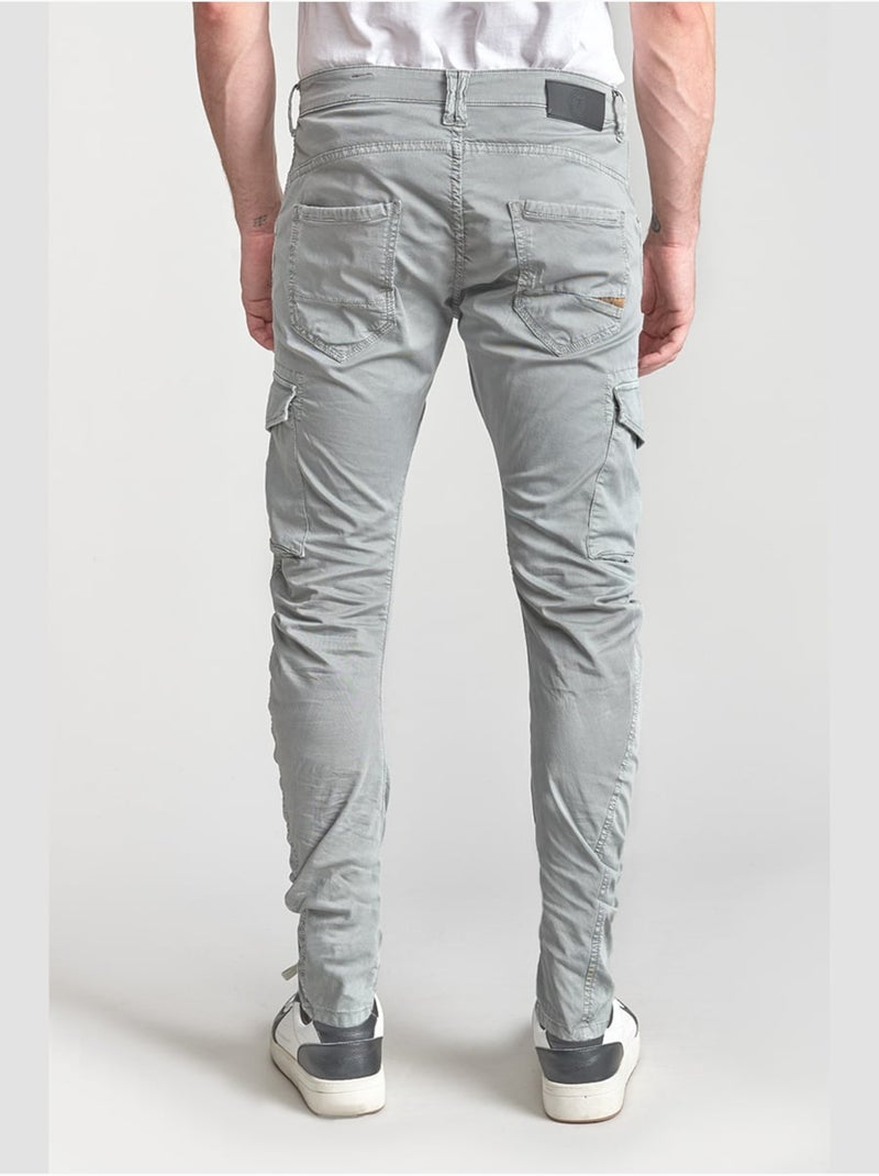 Pantalon ALBAN cargo 'Le Temps Des Cerises' Gris - Kiabi