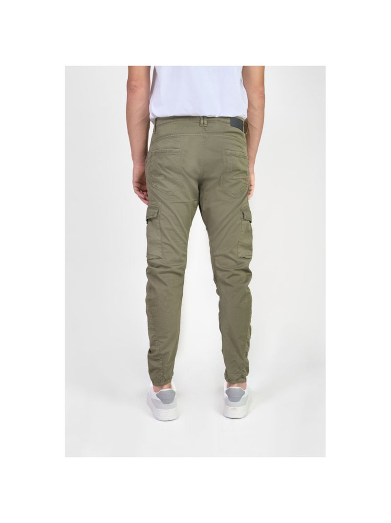 Pantalon ALBAN cargo 'Le Temps Des Cerises' Vert - Kiabi