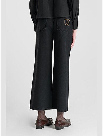 Pantalon ALEXGI droite en jeans 'Le Temps Des Cerises'