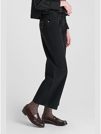Pantalon ALEXGI droite en jeans 'Le Temps Des Cerises'