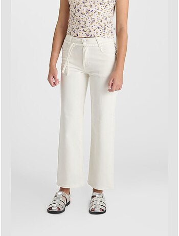 Pantalon ALEXGI flare en jeans 'Le Temps Des Cerises'